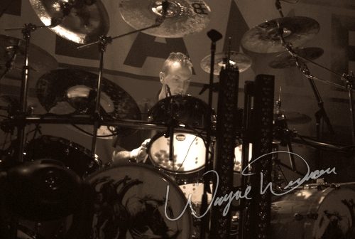 In Flames concert photo by Wayne Dennon