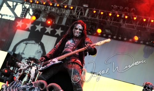 Rob Zombie concert photo by Wayne Dennon