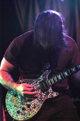 Andrew W.K. at Bogart's Cincinnati, OH on November 6, 2003 &mdash; concert photo by Wayne Dennon