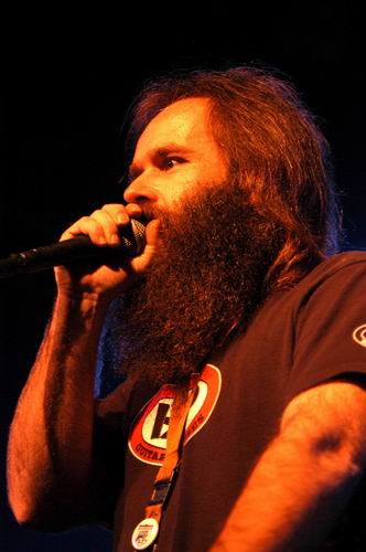Andrew W.K. at Bogart's Cincinnati, OH on November 6, 2003 &mdash; concert photo by Wayne Dennon