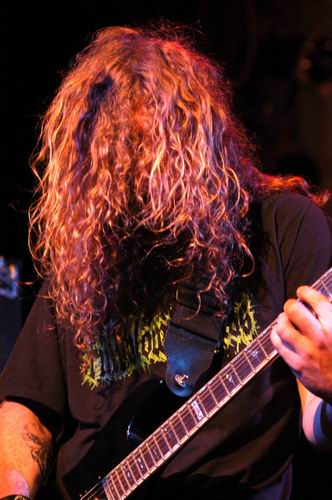 Andrew W.K. at Bogart's Cincinnati, OH on November 6, 2003 &mdash; concert photo by Wayne Dennon