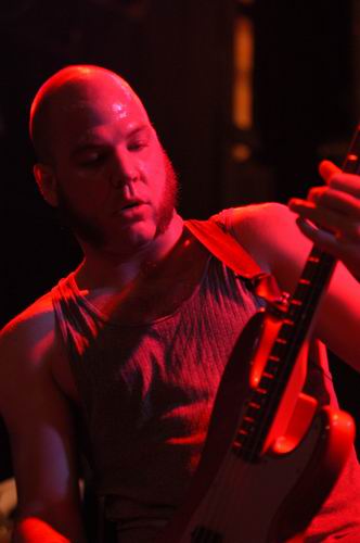 Andrew W.K. at Bogart's Cincinnati, OH on November 6, 2003 &mdash; concert photo by Wayne Dennon