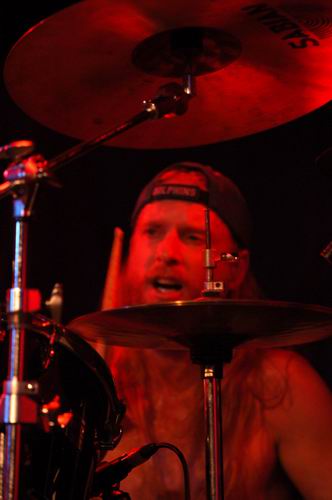 Andrew W.K. at Bogart's Cincinnati, OH on November 6, 2003 &mdash; concert photo by Wayne Dennon
