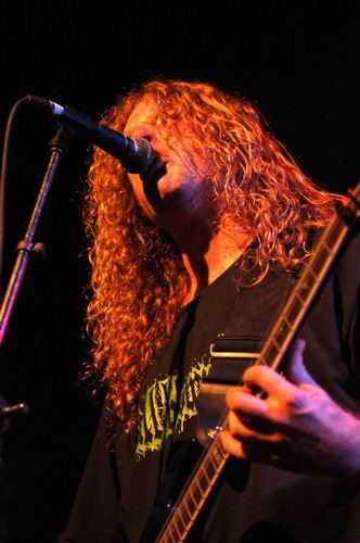 Andrew W.K. at Bogart's Cincinnati, OH on November 6, 2003 &mdash; concert photo by Wayne Dennon