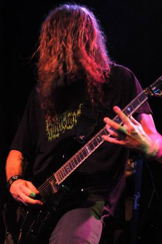 Andrew W.K. at Bogart's Cincinnati, OH on November 6, 2003 &mdash; concert photo by Wayne Dennon