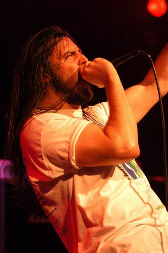 Andrew W.K. at Bogart's Cincinnati, OH on November 6, 2003 &mdash; concert photo by Wayne Dennon