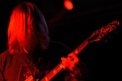 Andrew W.K. at Bogart's Cincinnati, OH on November 6, 2003 &mdash; concert photo by Wayne Dennon