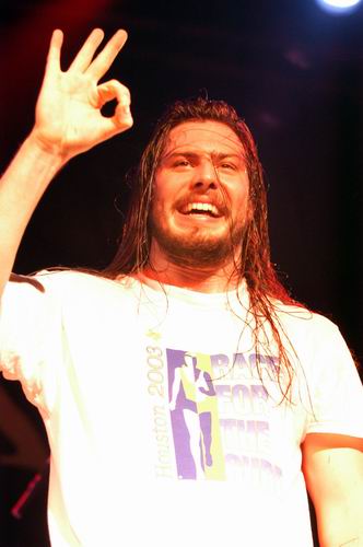 Andrew W.K. concert photo by Wayne Dennon