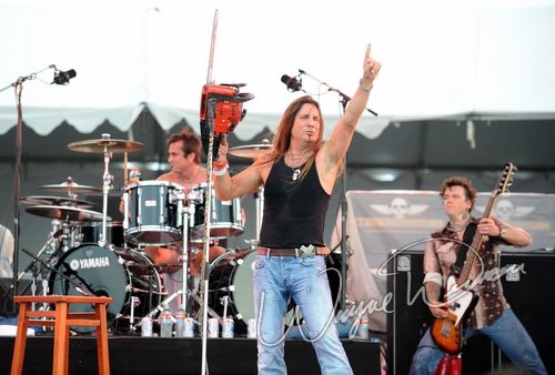 Jackyl at Rock the Bayou grounds Houston, TX on September 1, 2008 &mdash; concert photo by Wayne Dennon