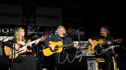 Muriel Anderson at NAMM Show 2008 Anaheim, CA on January 19, 2008 &mdash; concert photo by Wayne Dennon