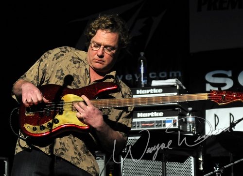 Stu Hamm at NAMM Show 2008 Anaheim, CA on January 19, 2008 &mdash; concert photo by Wayne Dennon