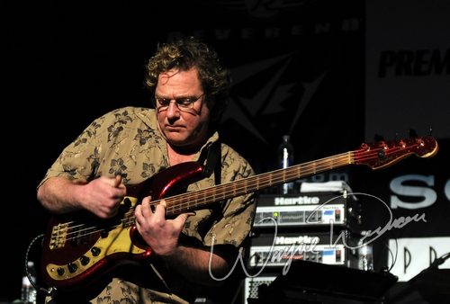 Stu Hamm at NAMM Show 2008 Anaheim, CA on January 19, 2008 &mdash; concert photo by Wayne Dennon