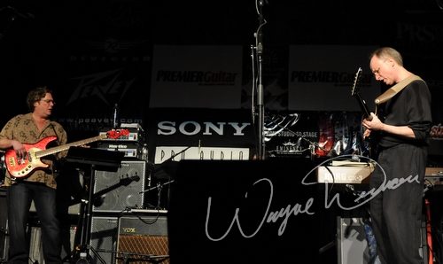 Stu Hamm at NAMM Show 2008 Anaheim, CA on January 19, 2008 &mdash; concert photo by Wayne Dennon