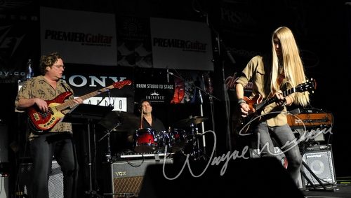 Stu Hamm at NAMM Show 2008 Anaheim, CA on January 19, 2008 &mdash; concert photo by Wayne Dennon