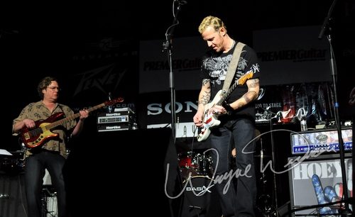 Stu Hamm at NAMM Show 2008 Anaheim, CA on January 19, 2008 &mdash; concert photo by Wayne Dennon