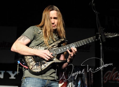 Rusty Cooley at NAMM Show 2008 Anaheim, CA on January 19, 2008 &mdash; concert photo by Wayne Dennon