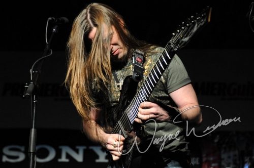 Rusty Cooley at NAMM Show 2008 Anaheim, CA on January 19, 2008 &mdash; concert photo by Wayne Dennon