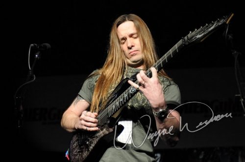 Rusty Cooley at NAMM Show 2008 Anaheim, CA on January 19, 2008 &mdash; concert photo by Wayne Dennon