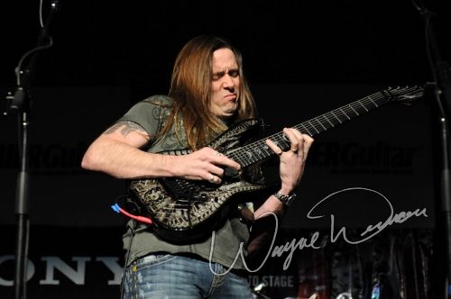 Rusty Cooley at NAMM Show 2008 Anaheim, CA on January 19, 2008 &mdash; concert photo by Wayne Dennon