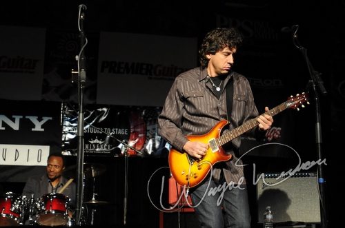 David Grissom at NAMM Show 2008 Anaheim, CA on January 19, 2008 &mdash; concert photo by Wayne Dennon