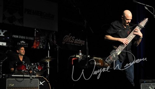 Steve Adelson at NAMM Show 2008 Anaheim, CA on January 19, 2008 &mdash; concert photo by Wayne Dennon