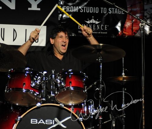 Danny Gottlieb at NAMM Show 2008 Anaheim, CA on January 19, 2008 &mdash; concert photo by Wayne Dennon