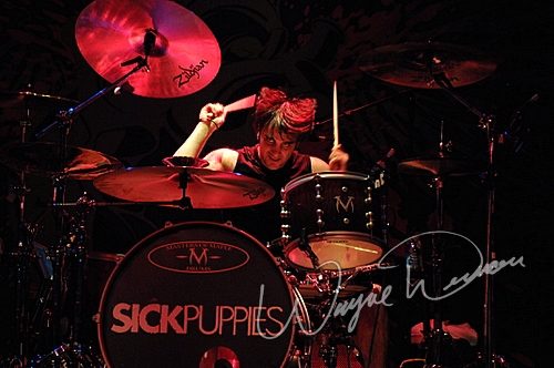 Sick Puppies at Bogart's Cincinnati, OH on March 12, 2008 &mdash; concert photo by Wayne Dennon