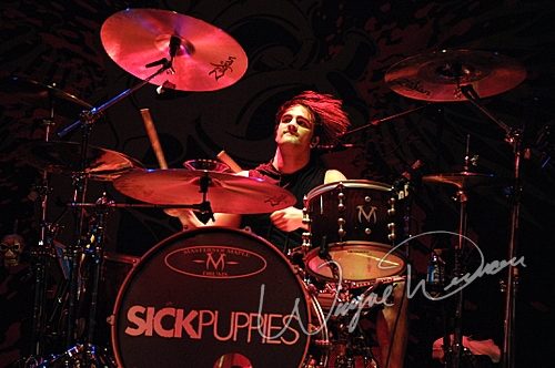 Sick Puppies at Bogart's Cincinnati, OH on March 12, 2008 &mdash; concert photo by Wayne Dennon
