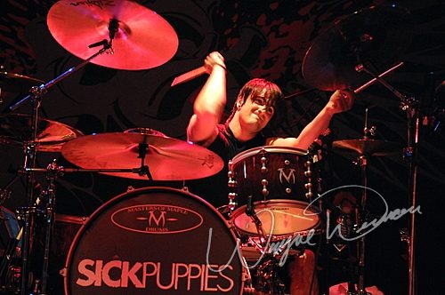 Sick Puppies at Bogart's Cincinnati, OH on March 12, 2008 &mdash; concert photo by Wayne Dennon