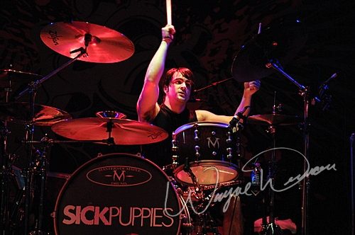 Sick Puppies at Bogart's Cincinnati, OH on March 12, 2008 &mdash; concert photo by Wayne Dennon