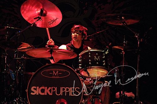 Sick Puppies at Bogart's Cincinnati, OH on March 12, 2008 &mdash; concert photo by Wayne Dennon