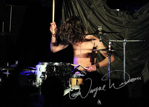Nigel Dupree Band at Annie's Cincinnati, OH on March 15, 2008 &mdash; concert photo by Wayne Dennon