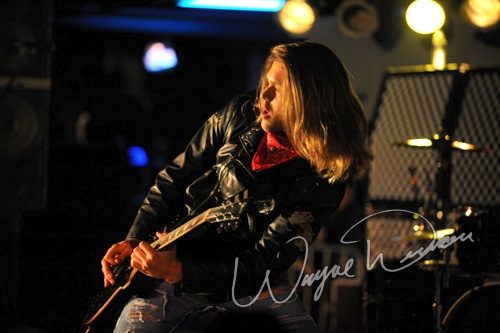 Nigel Dupree Band at Annie's Cincinnati, OH on February 21, 2009 &mdash; concert photo by Wayne Dennon