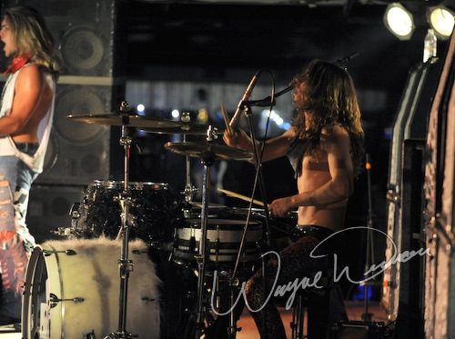 Nigel Dupree Band at Annie's Cincinnati, OH on February 21, 2009 &mdash; concert photo by Wayne Dennon