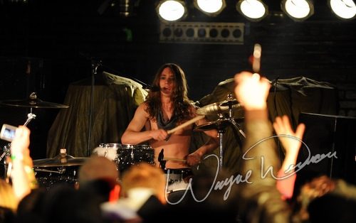 Nigel Dupree Band at Annie's Cincinnati, OH on February 21, 2009 &mdash; concert photo by Wayne Dennon