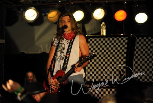 Nigel Dupree Band at Annie's Cincinnati, OH on February 21, 2009 &mdash; concert photo by Wayne Dennon