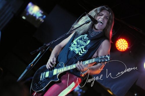 Nigel Dupree Band at Annie's Cincinnati, OH on July 15, 2009 &mdash; concert photo by Wayne Dennon