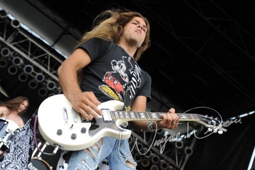 Nigel Dupree Band at Catch the Fever festival grounds Pryor, OK on May 29, 2010 &mdash; concert photo by Wayne Dennon
