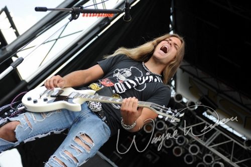 Nigel Dupree Band at Catch the Fever festival grounds Pryor, OK on May 29, 2010 &mdash; concert photo by Wayne Dennon
