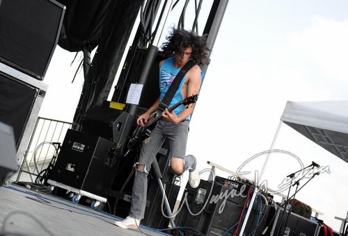 Nigel Dupree Band at Catch the Fever festival grounds Pryor, OK on May 29, 2010 &mdash; concert photo by Wayne Dennon