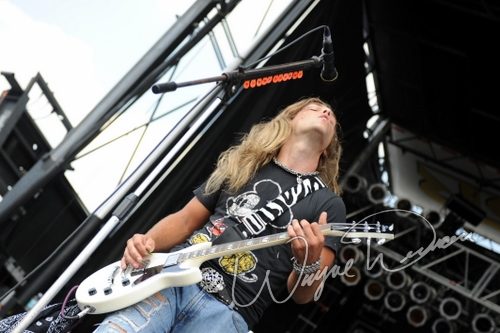 Nigel Dupree Band at Catch the Fever festival grounds Pryor, OK on May 29, 2010 &mdash; concert photo by Wayne Dennon
