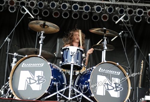 Nigel Dupree Band at Catch the Fever festival grounds Pryor, OK on May 29, 2010 &mdash; concert photo by Wayne Dennon