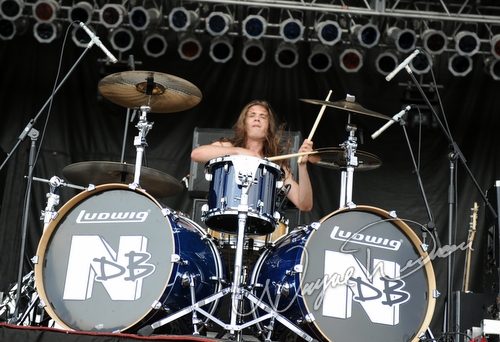 Nigel Dupree Band at Catch the Fever festival grounds Pryor, OK on May 29, 2010 &mdash; concert photo by Wayne Dennon