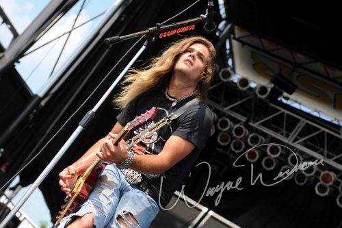 Nigel Dupree Band at Catch the Fever festival grounds Pryor, OK on May 29, 2010 &mdash; concert photo by Wayne Dennon