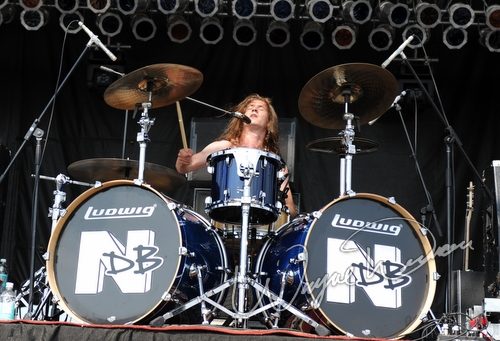 Nigel Dupree Band at Catch the Fever festival grounds Pryor, OK on May 29, 2010 &mdash; concert photo by Wayne Dennon