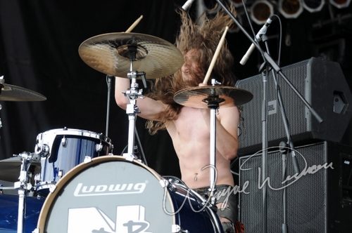 Nigel Dupree Band at Catch the Fever festival grounds Pryor, OK on May 29, 2010 &mdash; concert photo by Wayne Dennon