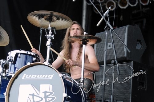 Nigel Dupree Band at Catch the Fever festival grounds Pryor, OK on May 29, 2010 &mdash; concert photo by Wayne Dennon