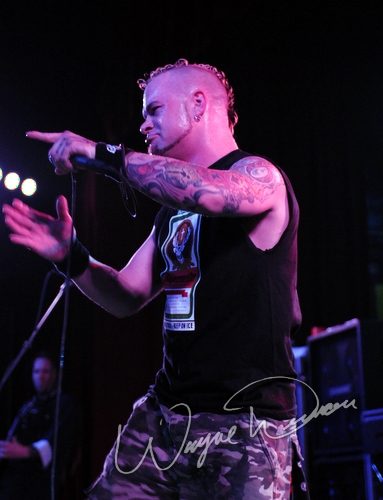 Five Finger Death Punch at The Valarium Knoxville, TN on May 6, 2008 &mdash; concert photo by Wayne Dennon
