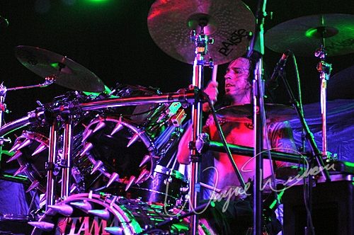 Five Finger Death Punch at The Valarium Knoxville, TN on May 6, 2008 &mdash; concert photo by Wayne Dennon