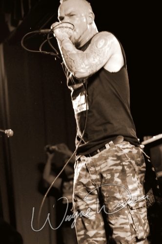 Five Finger Death Punch at The Valarium Knoxville, TN on May 6, 2008 &mdash; concert photo by Wayne Dennon
